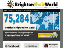 Tablet Screenshot of brightontheirworld.org